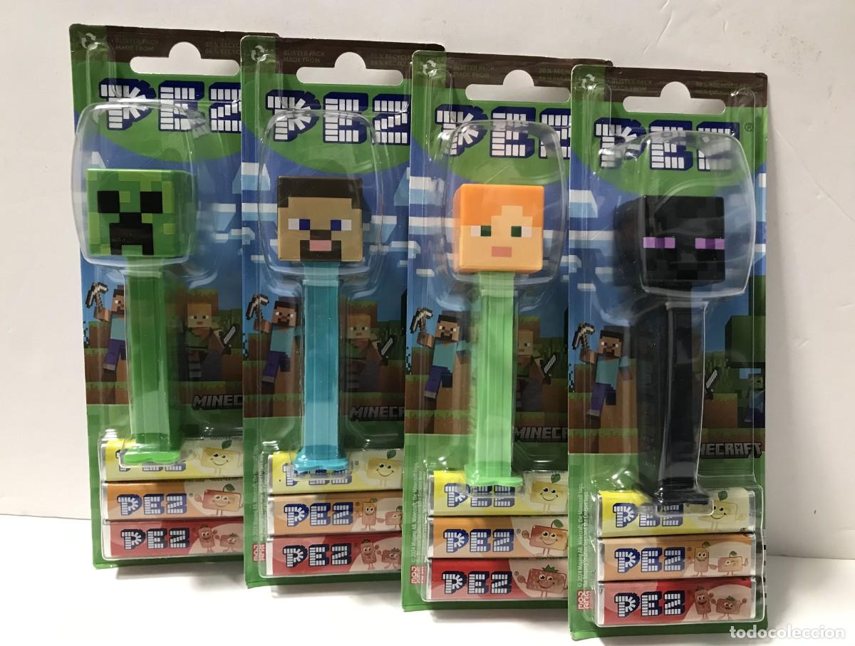 PEZ Spender: DISPENSADOR PEZ, SERIE MINECRAFT, PACK
