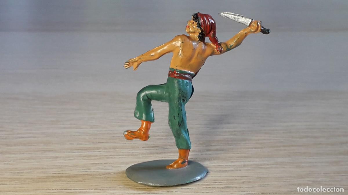 Figuras de goma y PVC: Pirata, goma, Pech made in Spain tipo Jecsan, original a&ntilde;os 50-60.