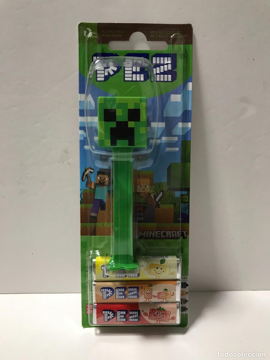 PEZ Spender: DISPENSADOR PEZ, SERIE MINECRAFT ZOMBIE