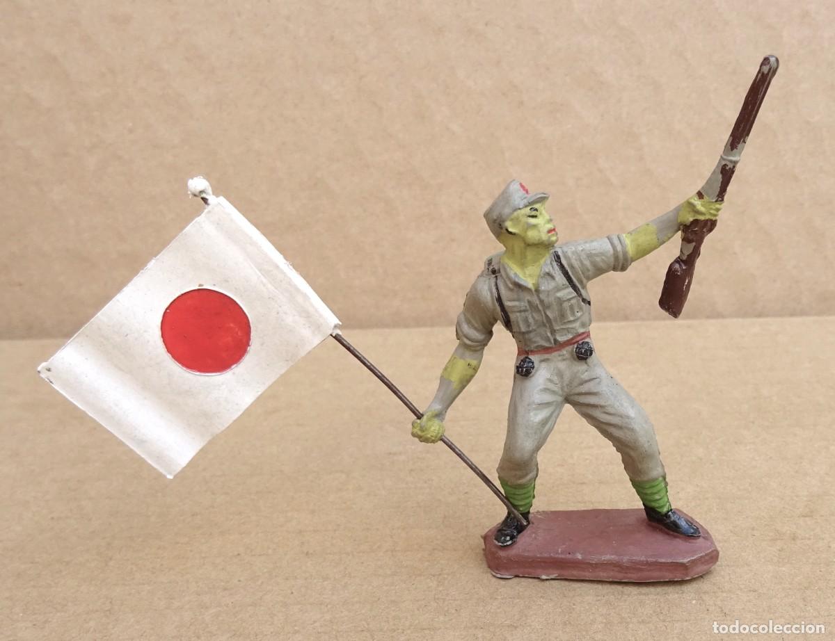 Rubber and PVC Figures: PECH JAPONES FIGURA EN GOMA CON BANDERA JAPONESA