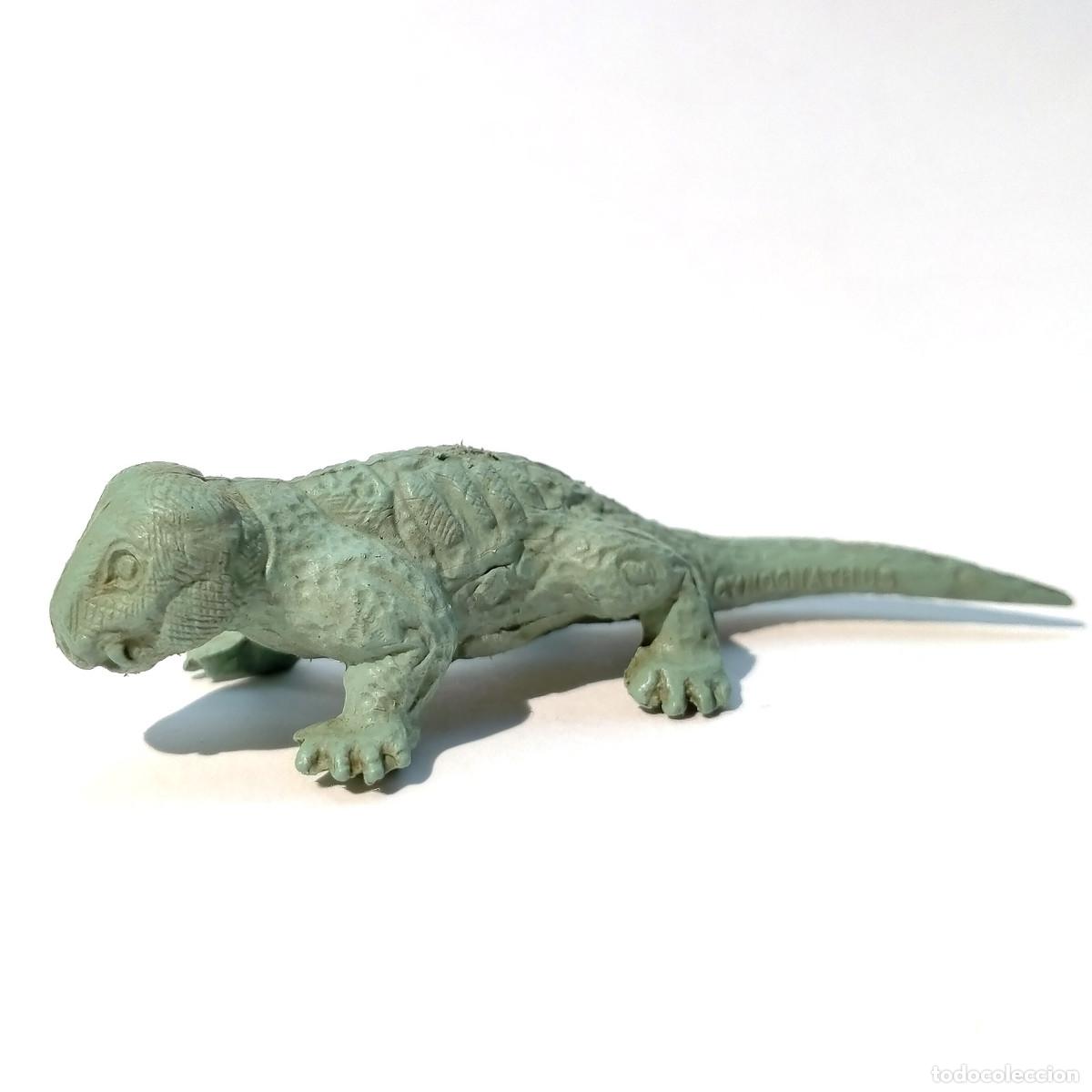 Gummi- und PVC-Figuren: Cynognathus Marx vintage a&ntilde;os 50, EEUU, animales prehist&oacute;ricos