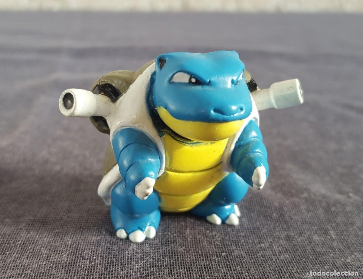 Gummi- und PVC-Figuren: Figura PVC Blastoise - Marca Tomy (1998)