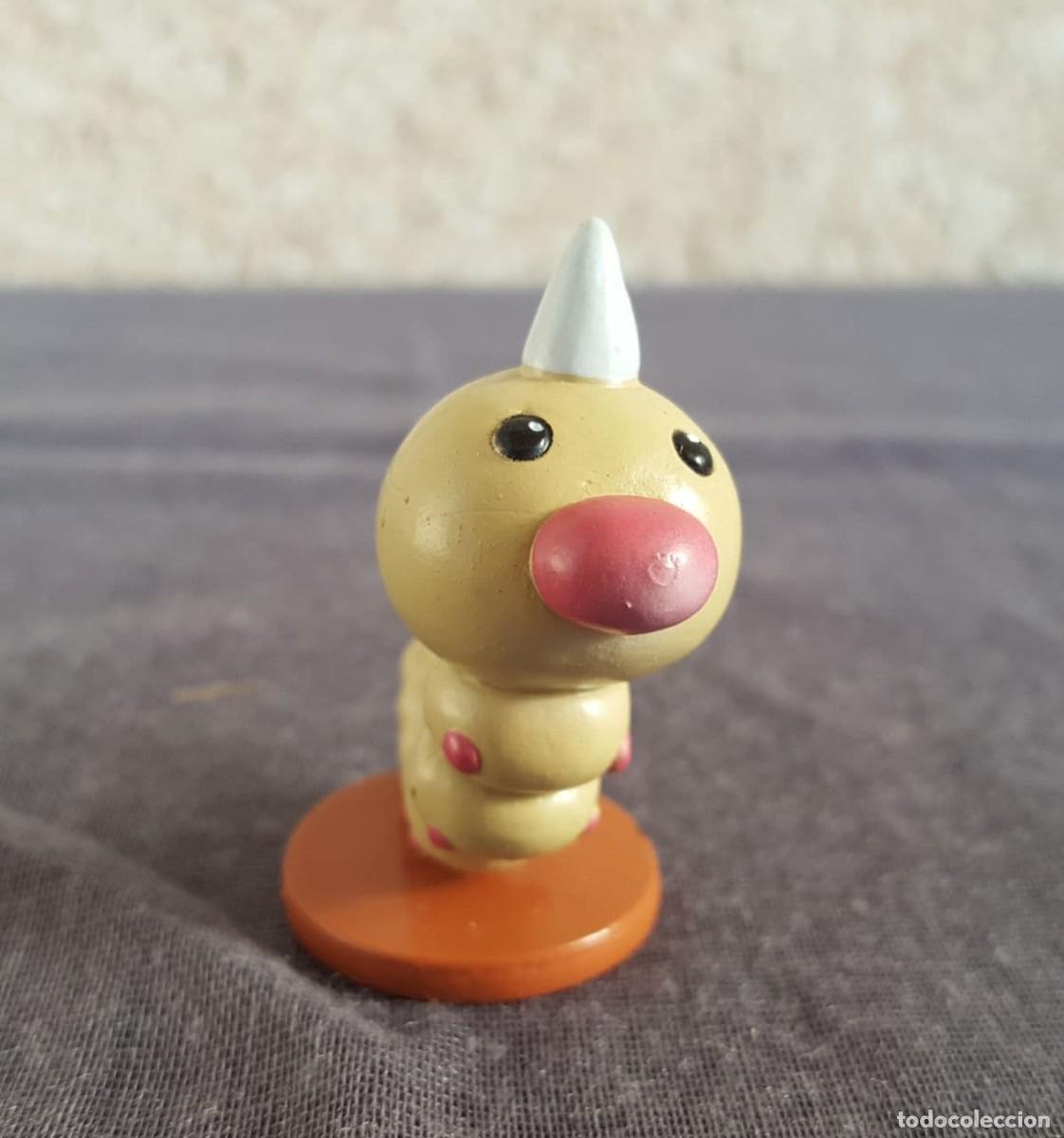 Figuras de goma y PVC: Figura PVC Weedle - Marca Tomy (1998)