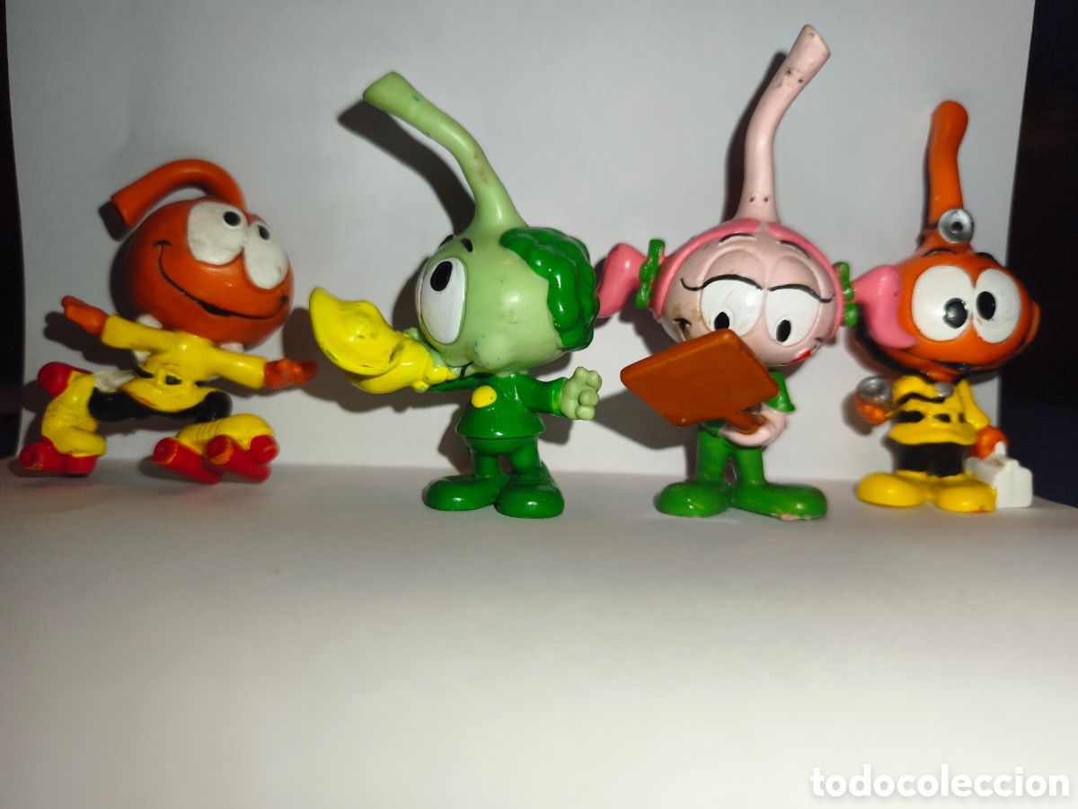 Figuras de goma y PVC: 4 SNORKELS SCHELICH PVC.