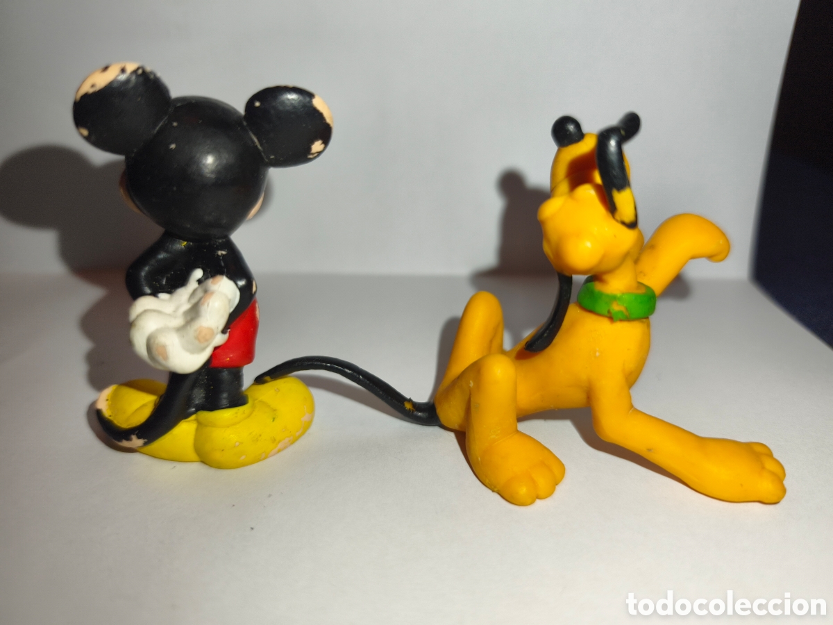 Figuras de goma y PVC: MICKEY Y PLUTO PVC BULLYLAND - Foto 2