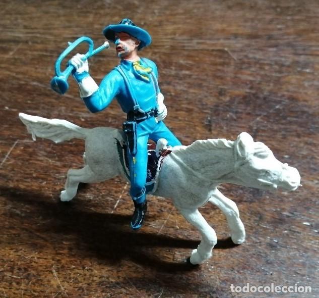 Figuras de goma y PVC: FEDERAL A CABALLO JECSAN (COMANSI, REAMSA, LAFREDO, SOTORRES, REIGON)