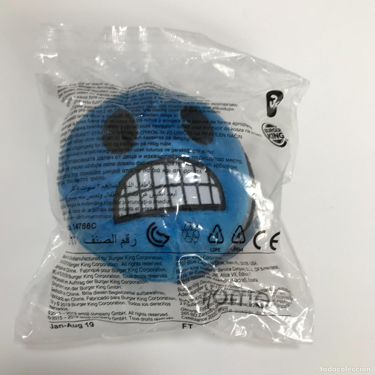Figuras de Borracha e PVC: BURGER KING, EMOJI DE FRIO