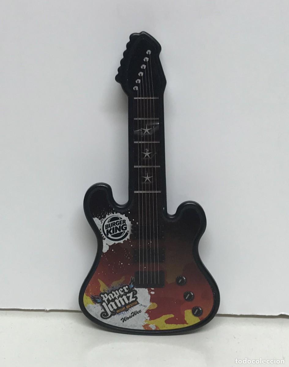 Figuras de Borracha e PVC: BURGER KING, GUITARRA