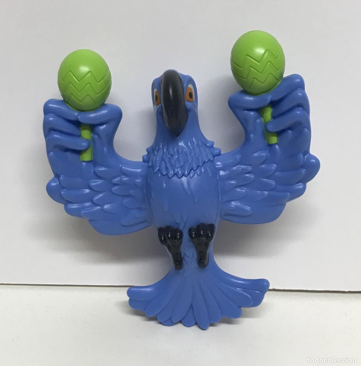 Figurines en Caoutchouc et PVC: BURGER KING, RIO, EL GUACAMAYO