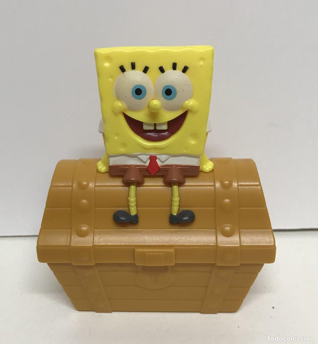 Figuras de goma y PVC: McDONALDS, BOB ESPONJA, BAUL - Foto 1