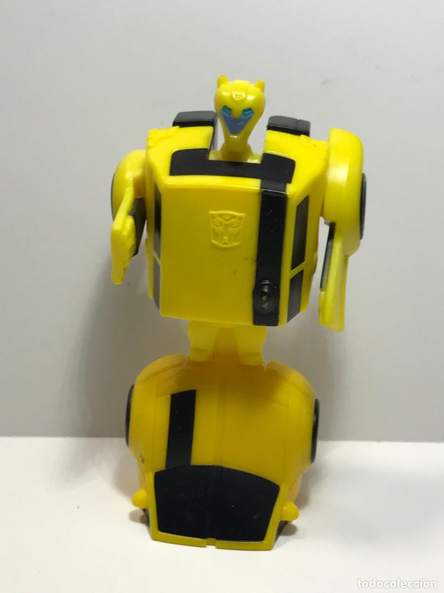 Rubber and PVC Figures: McDONALDS, TRANSFORMERS, BUMBLEBEE (2)