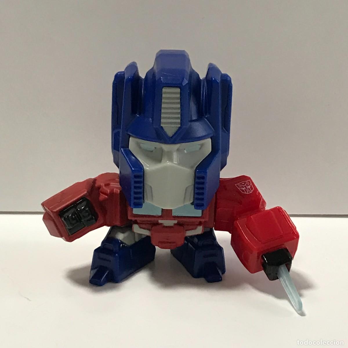 Figuras de goma y PVC: McDONALDS, TRANSFORMERS, OPTIMUS PRIME (1) - Foto 1