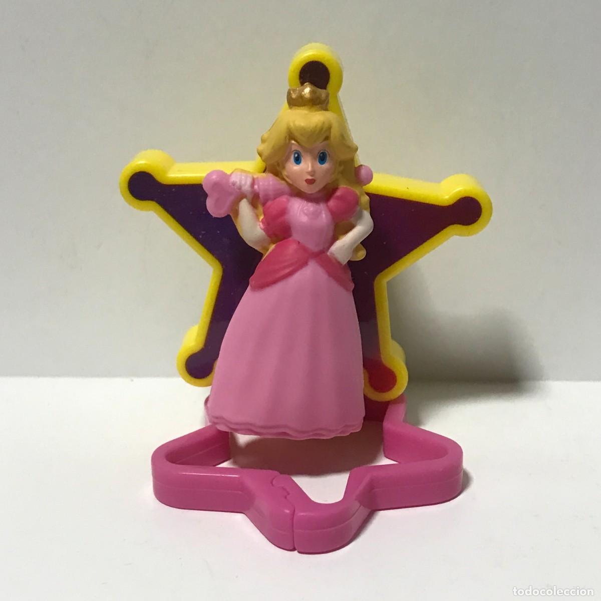 Figuras de goma y PVC: McDONALDS, SUPER MARIO GALAXY, PRINCESA PEACH