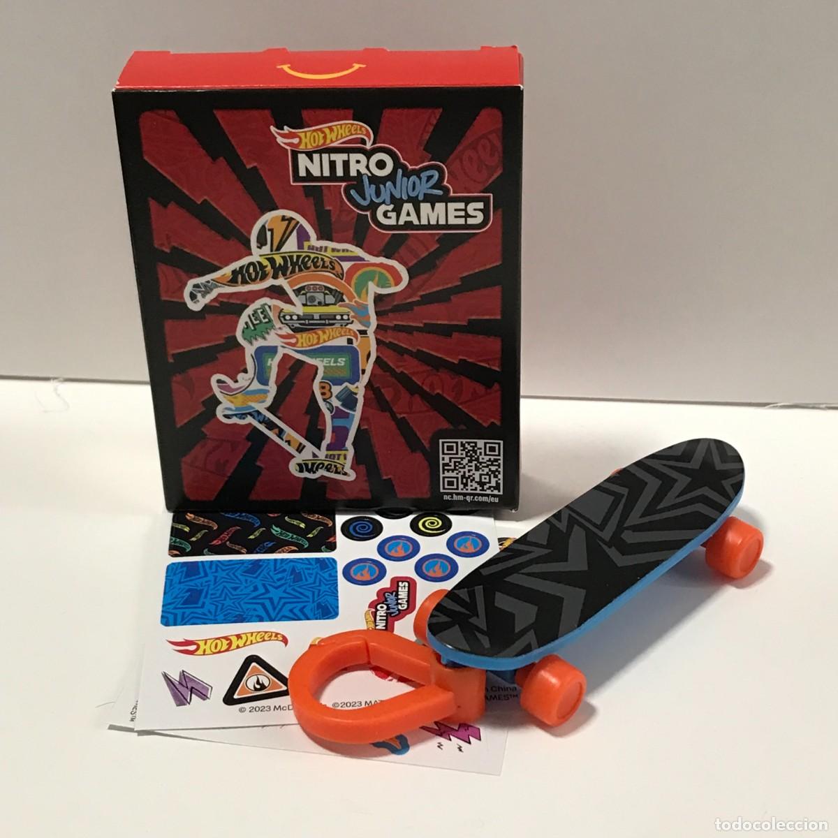 Figuras de goma y PVC: McDONALDS, HOT WHEELS JUNIOR GAMES