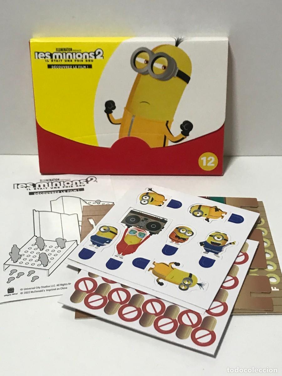 Gummi- und PVC-Figuren: McDONALDS, MINIONS 2 BATTLE (2)