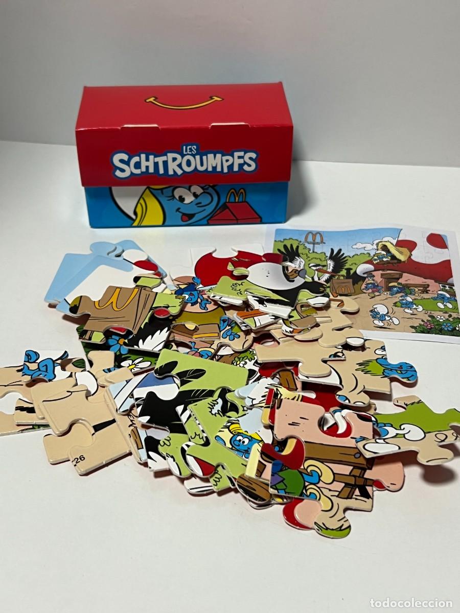 Figuras de goma y PVC: McDONALDS, PUZZLE, LOS PITUFOS - Foto 1