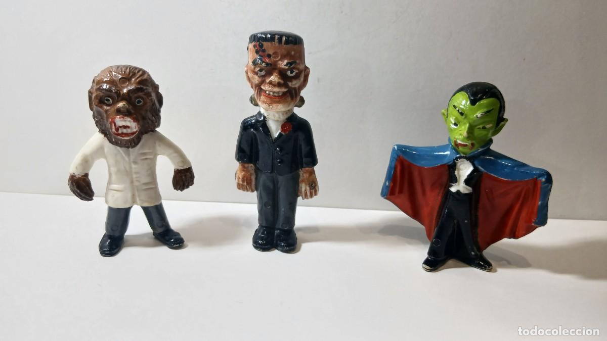 Figuras de goma y PVC: FIGURAS MONSTRUOS DEL CASTILLO AIRGAM 1