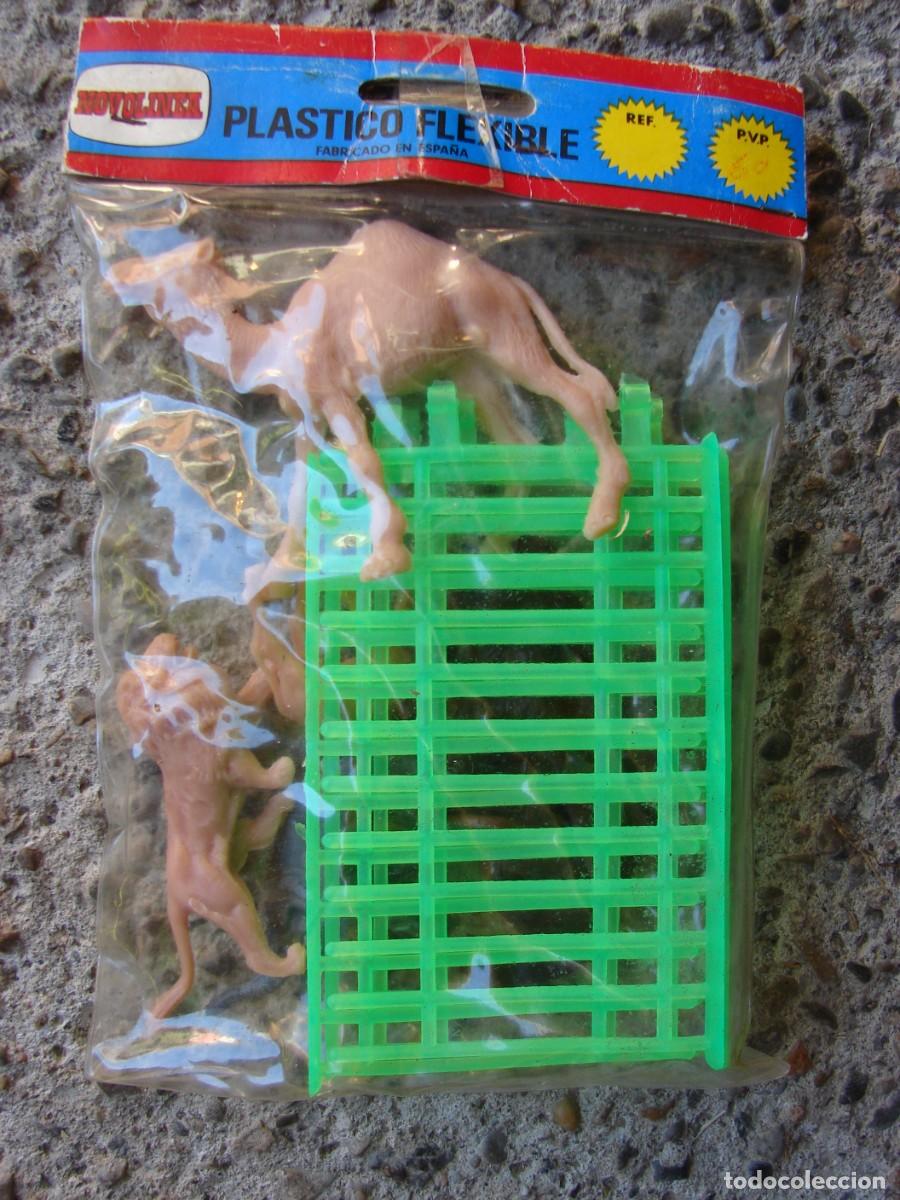 Figuras de goma y PVC: ZOO ANIMALES CON JAULA - NOVOLINEA - Foto 2