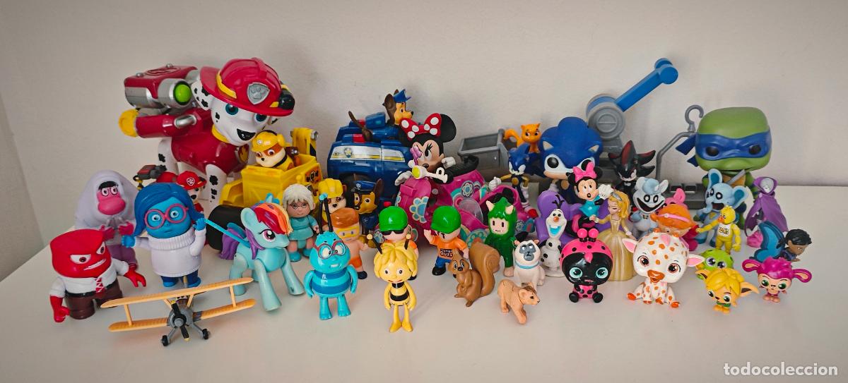 Figuras de goma y PVC: LOTE DE MU&Ntilde;ECOS VARIADOS - VER FOTOS Y LEER DESCRIPCI&Oacute;N - JUGUETES