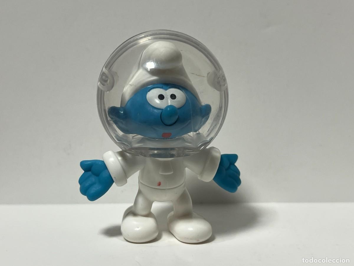 Figuras de goma y PVC: McDONALDS, LOS PITUFOS, THE SMURFS, PITUFO ASTRONAUTA (1)