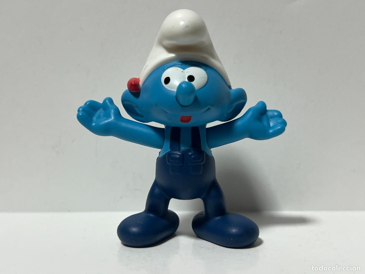 Figuras de goma y PVC: McDONALDS, LOS PITUFOS, THE SMURFS, PITUFO BRICOLADOR (1)