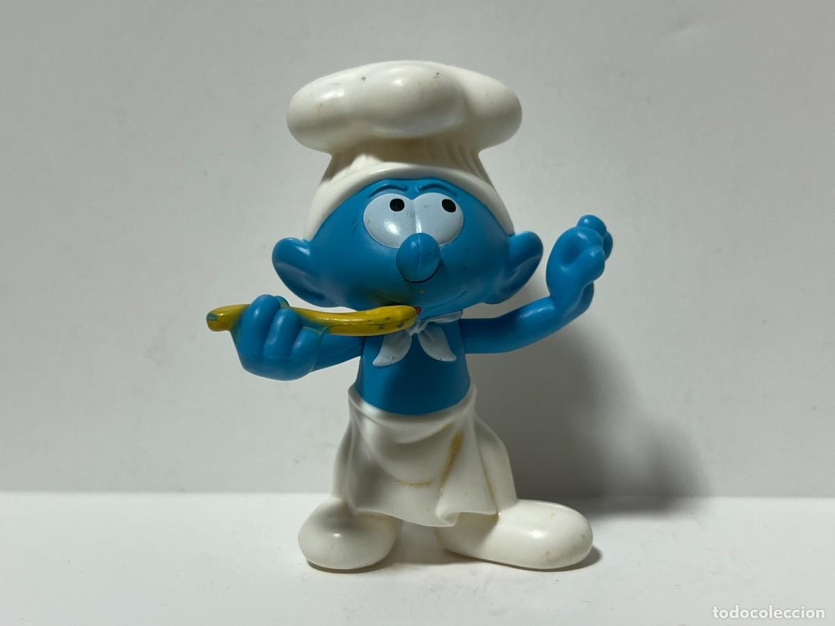 Figuras de goma y PVC: McDONALDS, LOS PITUFOS, THE SMURFS, PITUFO COCINERO