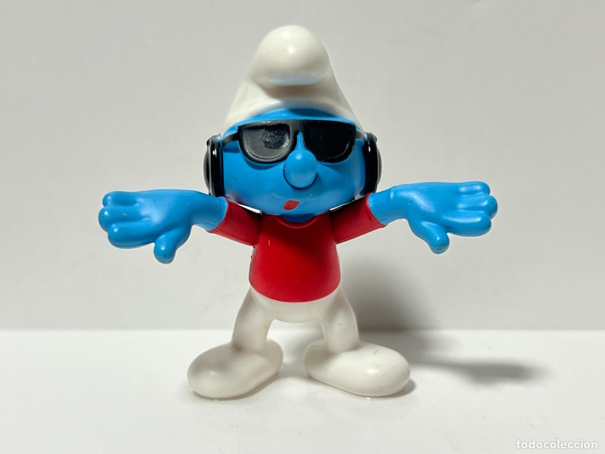 Figuras de goma y PVC: McDONALDS, LOS PITUFOS, THE SMURFS, PITUFO DJ (2)