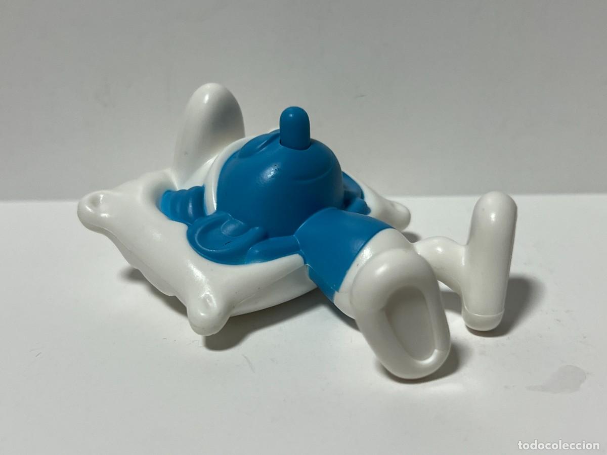 Figuras de goma y PVC: McDONALDS, LOS PITUFOS, THE SMURFS, PITUFO DORMILON (3)
