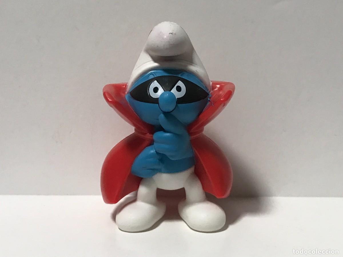 Figuras de goma y PVC: McDONALDS, LOS PITUFOS, THE SMURFS, PITUFO ESPIA (4)