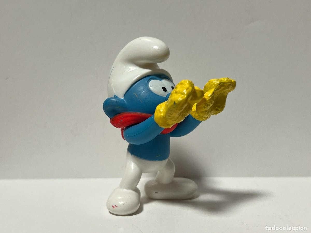 Figuras de goma y PVC: McDONALDS, LOS PITUFOS, THE SMURFS, PITUFO FRIOLERO (3)