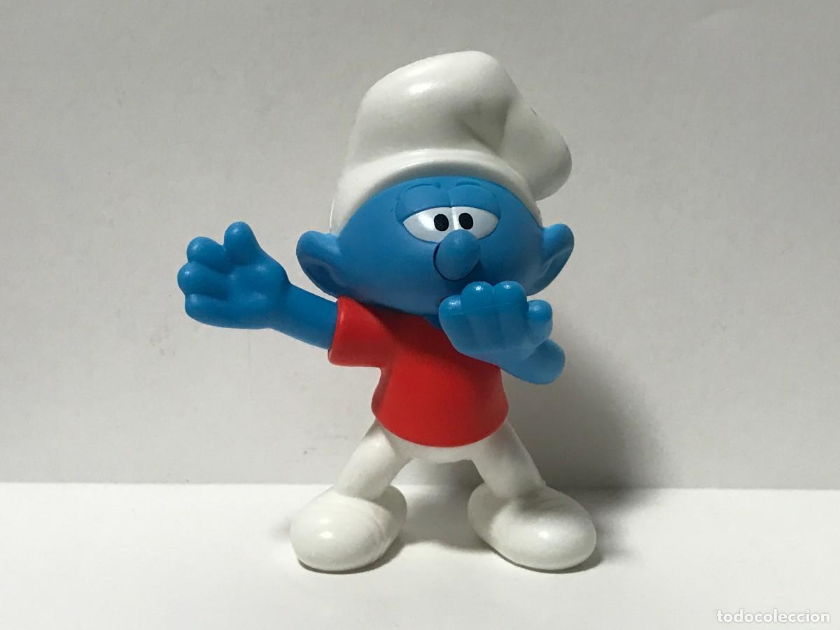 Figuras de goma y PVC: McDONALDS, LOS PITUFOS, THE SMURFS, PITUFO HOLGAZAN (2)