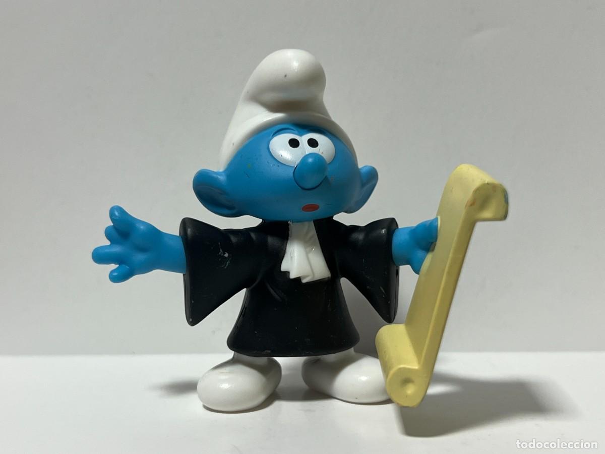 Figuras de goma y PVC: McDONALDS, LOS PITUFOS, THE SMURFS, PITUFO JUEZ (1)