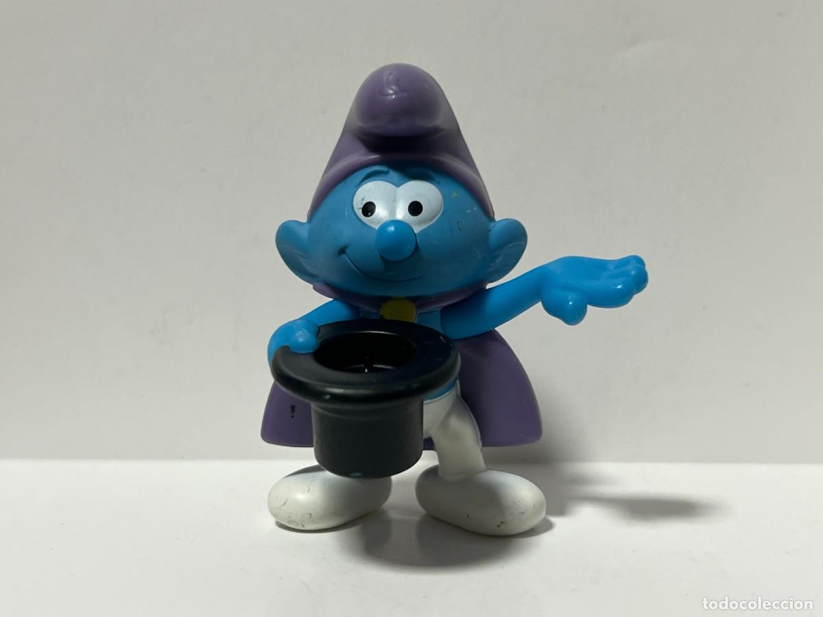 Figuras de goma y PVC: McDONALDS, LOS PITUFOS, THE SMURFS, PITUFO MAGO