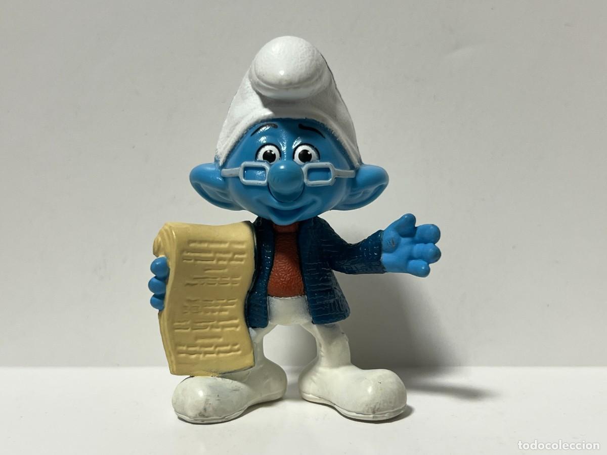 Figuras de goma y PVC: McDONALDS, LOS PITUFOS, THE SMURFS, PITUFO NARRADOR