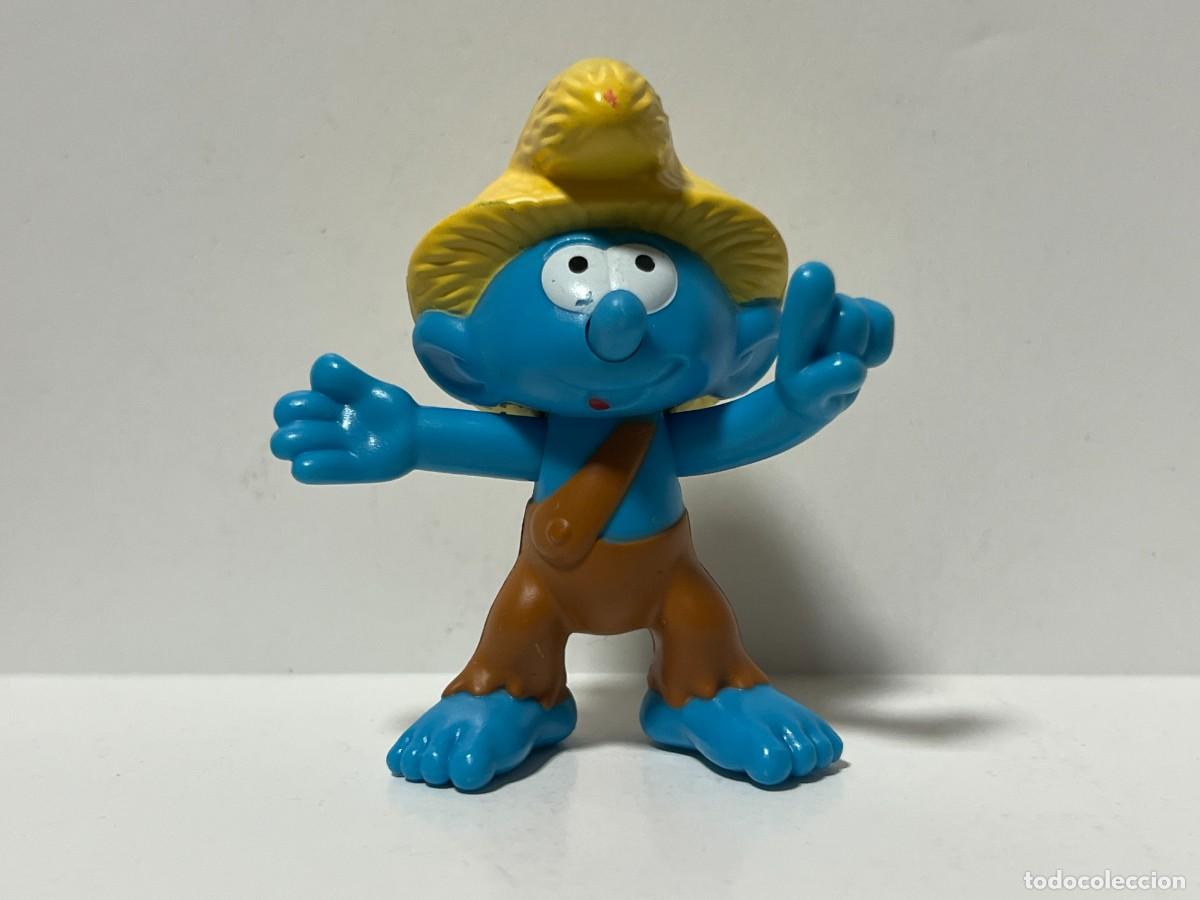 Figuras de goma y PVC: McDONALDS, LOS PITUFOS, THE SMURFS, PITUFO NATURAL (3)