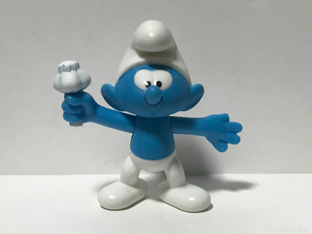 Figuras de goma y PVC: McDONALDS, LOS PITUFOS, THE SMURFS, PITUFO TONTO (2)
