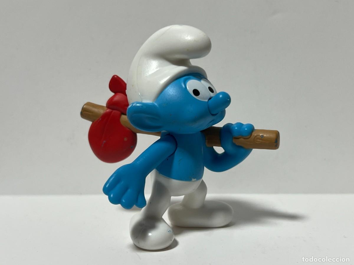 Figuras de goma y PVC: McDONALDS, LOS PITUFOS, THE SMURFS, PITUFO VIAJERO