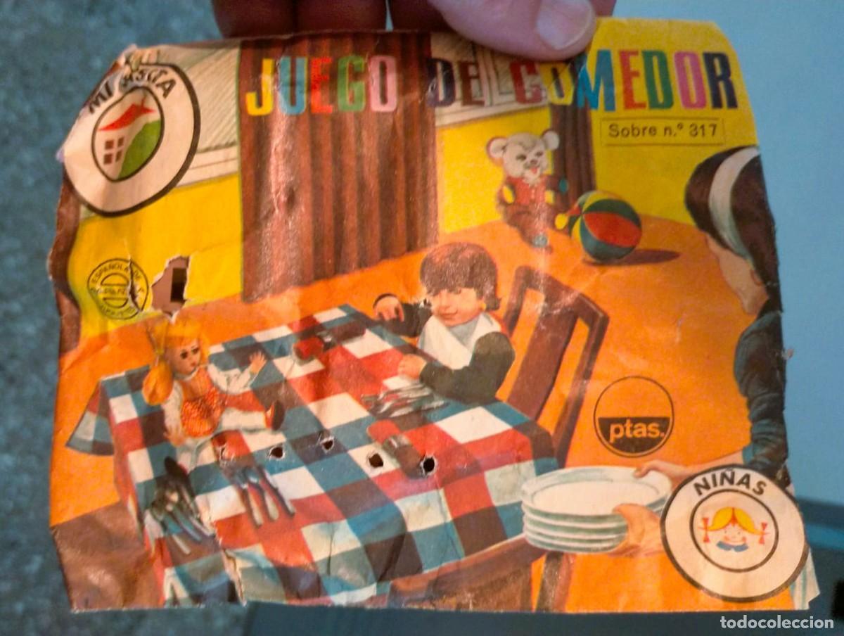 Figurines en Caoutchouc et PVC: Sobre Sorpresa JUEGO DE COMEDOR