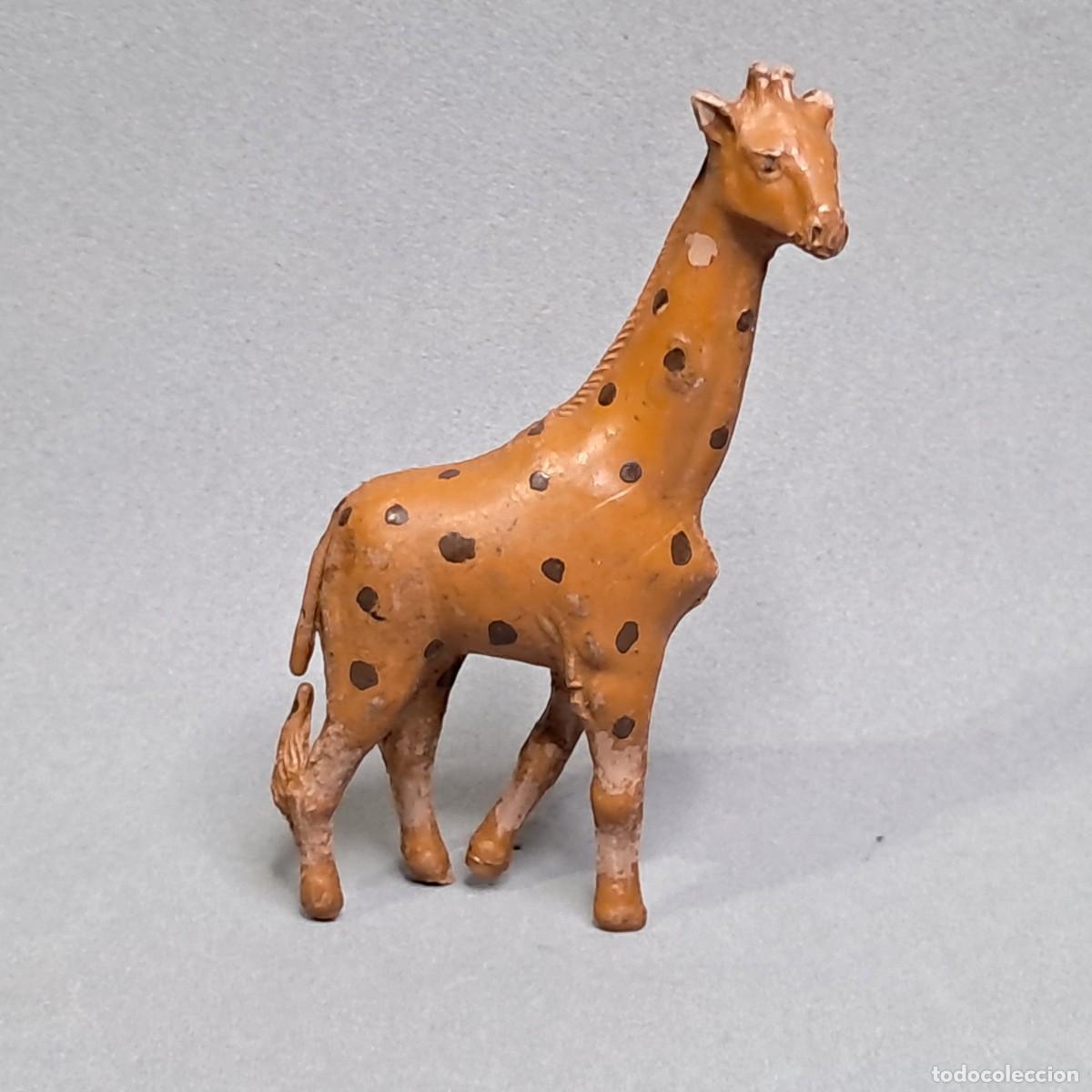 Figuras de goma y PVC: Antigua figura de una Jirafa de LAFREDO, a&ntilde;os 50