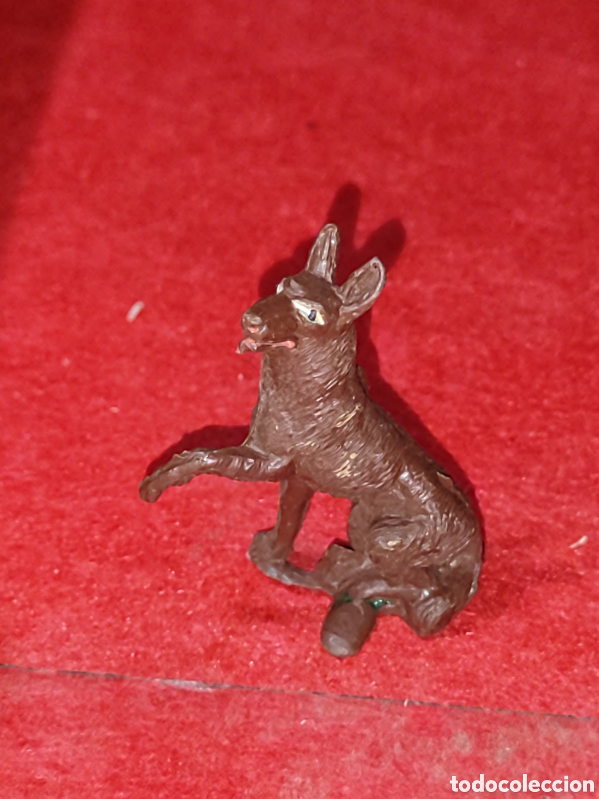 Figuras de goma y PVC: Figura PVC Perro RIN TIN TIN de JECSAN a&ntilde;os 60