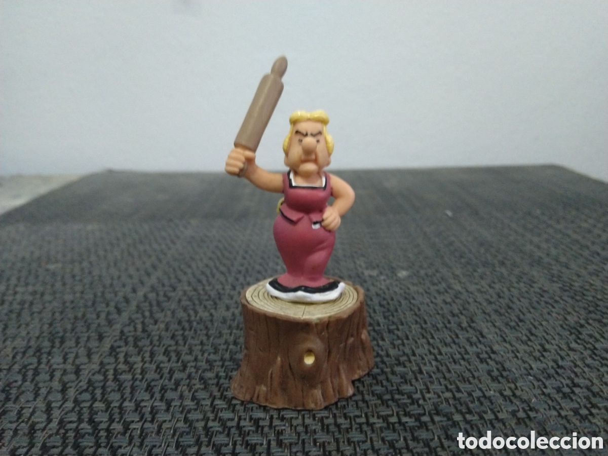 Figuras de goma y PVC: FIGURA PVC ASTERIX Y OBELIX UDERZO GOSCINNY COMICS TEBEOS PLASTOY KARABELLA RODILLO TRONCO
