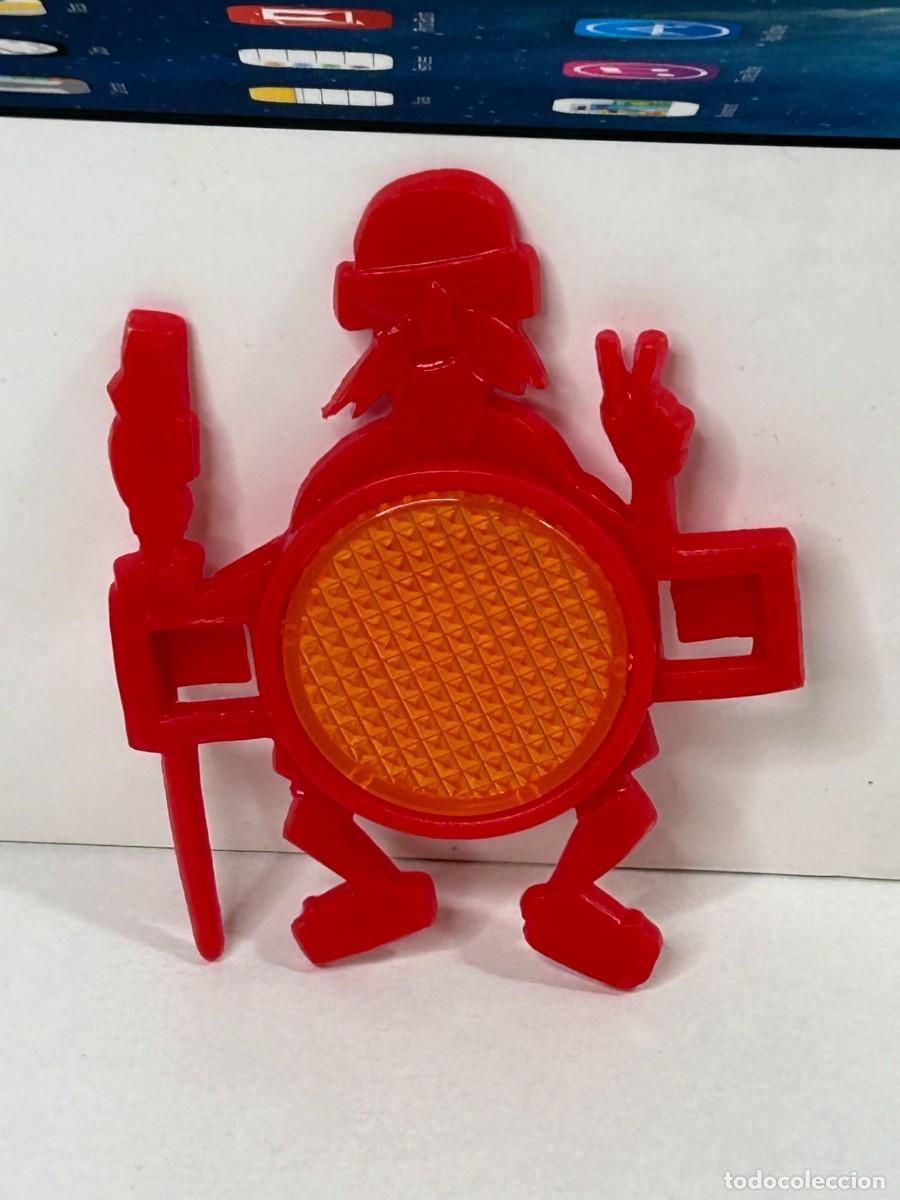 Figuras de goma y PVC: DIF&Iacute;CIL REFLECTANTE BICI DRAGON BALL BOLA DEL DRAGON CEREALES CHEX RALSTON DUNKIN A&Ntilde;OS 80 N&ordm;4