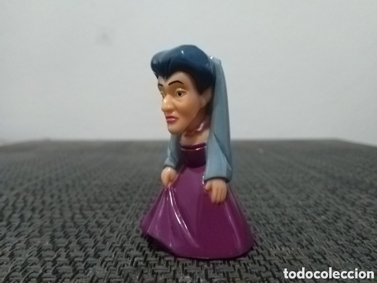 Figuras de goma y PVC: FIGURA PVC MADRASTRA CENICIENTA WALT DISNEY CINDERELLA 5-6CM JACK RATONCITOS DRIZELLA