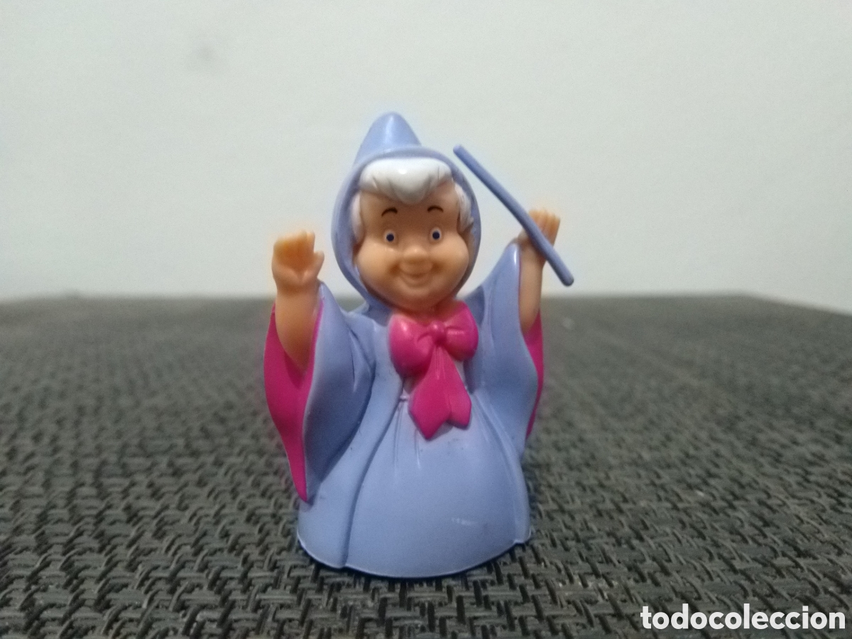 Figuras de goma y PVC: FIGURA PVC CENICIENTA HADA MADRINA WALT DISNEY CINDERELLA 5-6CM ANASTASIA RATONCITOS DRIZELLA