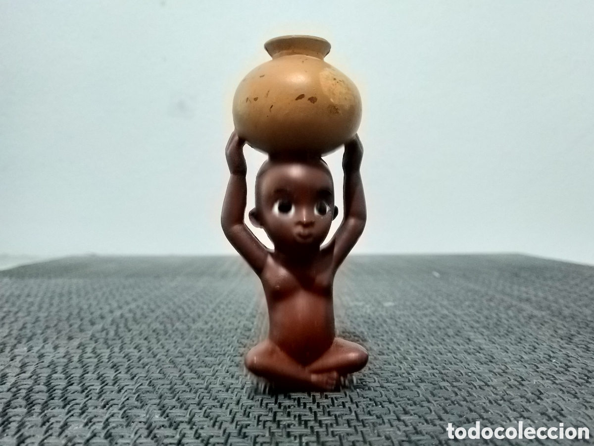 Figuras de goma y PVC: FIGURA PVC KIRIKOU PLASTICO DURO PORTEADOR JARRON