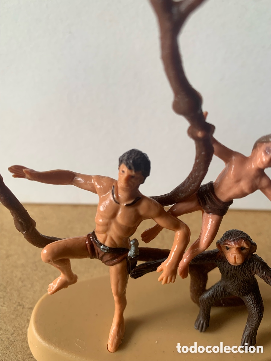 Figuras de goma y PVC: LOTE TARZ&Aacute;N DE LA SELVA. - Foto 3