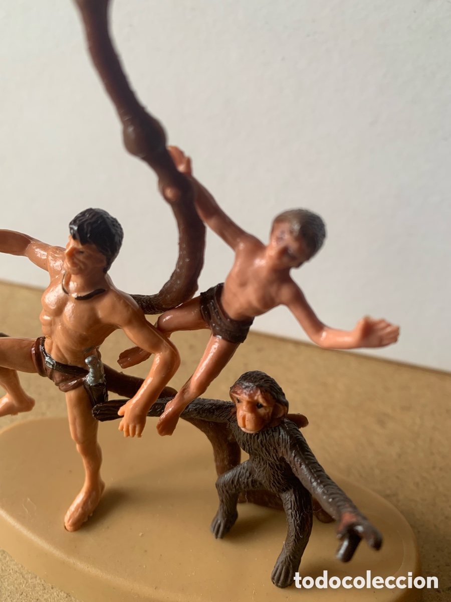 Figuras de goma y PVC: LOTE TARZ&Aacute;N DE LA SELVA. - Foto 4