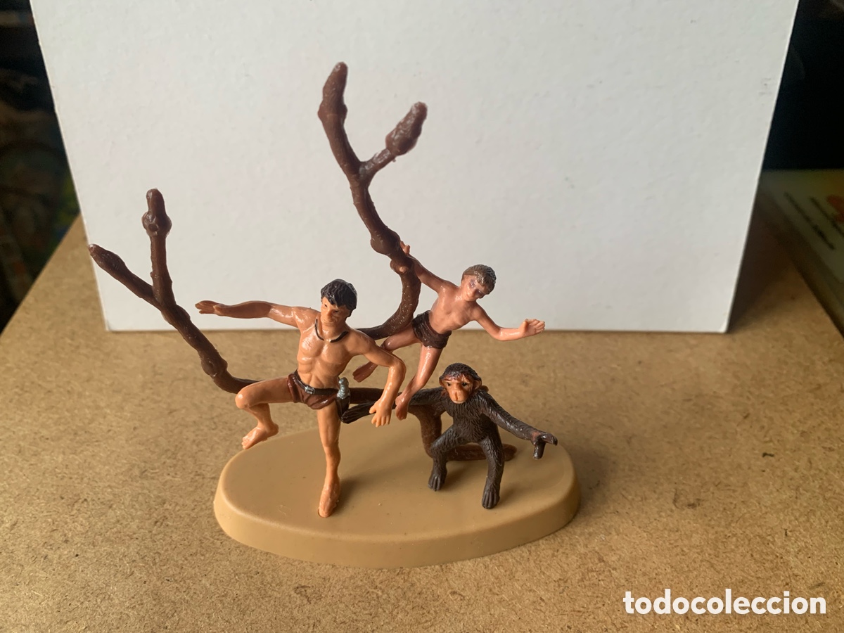 Figuras de goma y PVC: LOTE TARZ&Aacute;N DE LA SELVA. - Foto 1