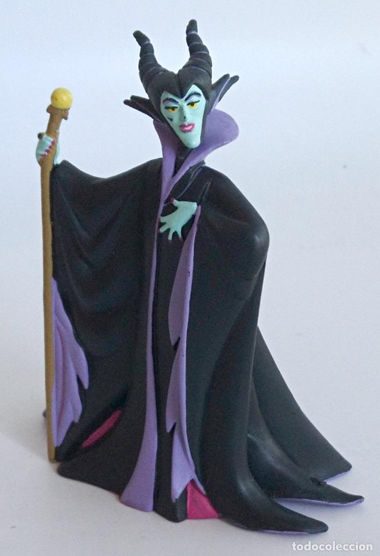 Gummi- und PVC-Figuren: FIGURA DE MALEFICA DE LA BELLA DURMIENTE BULLYLAND MIDE DE ALTO APROXIMADAMENTE 10 CM