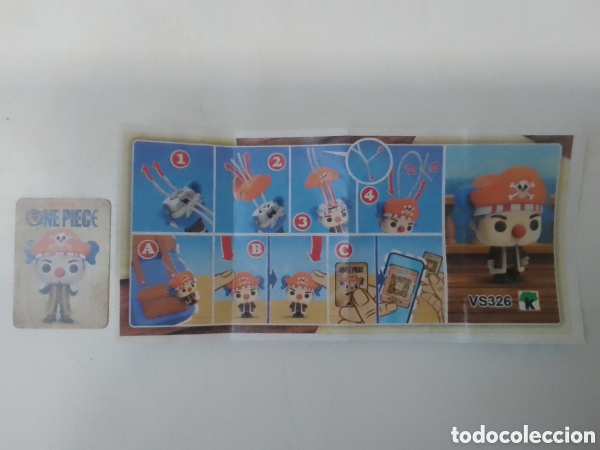 Figuras de goma Kinder: BZP Kinder ONE PIECEVS326.